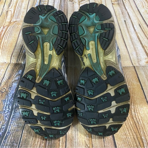 Brooks Womens Size 8.5 Adrenaline ASR Silver Blue Running Shoes - Picture 4 of 5